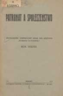 Sprawozdanie Towarzystwa Opieki nad Więźniami "Patronat" w Poznaniu 1932/33