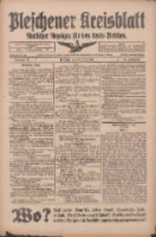 Pleschener Kreisblatt: Amtliches Anzeiger für den Kreis Pleschen 1918.03.30 Jg.66 Nr26