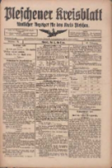 Pleschener Kreisblatt: Amtliches Anzeiger für den Kreis Pleschen 1918.04.27 Jg.66 Nr34