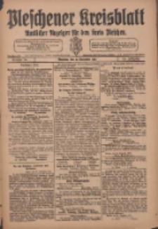Pleschener Kreisblatt: Amtliches Anzeiger für den Kreis Pleschen 1918.11.27 Jg.66 Nr95