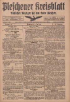 Pleschener Kreisblatt: Amtliches Anzeiger f&uuml;r den Kreis Pleschen 1918.06.01 Jg.66 Nr44