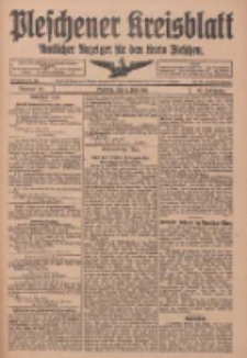 Pleschener Kreisblatt: Amtliches Anzeiger für den Kreis Pleschen 1918.06.08 Jg.66 Nr46