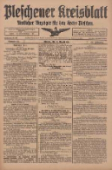 Pleschener Kreisblatt: Amtliches Anzeiger für den Kreis Pleschen 1918.08.10 Jg.66 Nr64