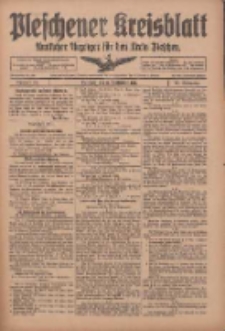 Pleschener Kreisblatt: Amtliches Anzeiger f&uuml;r den Kreis Pleschen 1918.09.18 Jg.66 Nr75