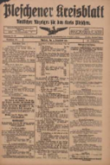 Pleschener Kreisblatt: Amtliches Anzeiger für den Kreis Pleschen 1918.11.06 Jg.66 Nr89