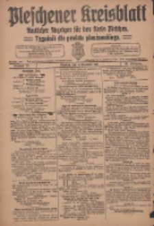 Pleschener Kreisblatt: Amtliches Anzeiger für den Kreis Pleschen 1918.12.11 Jg.66 Nr99