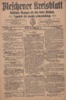 Pleschener Kreisblatt: Amtliches Anzeiger f&uuml;r den Kreis Pleschen 1918.12.14 Jg.66 Nr100