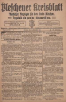 Pleschener Kreisblatt: Amtliches Anzeiger f&uuml;r den Kreis Pleschen 1918.12.21 Jg.66 Nr102