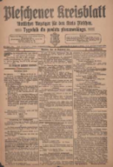 Pleschener Kreisblatt: Amtliches Anzeiger für den Kreis Pleschen 1918.12.24 Jg.66 Nr103