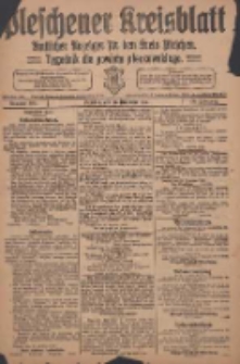 Pleschener Kreisblatt: Amtliches Anzeiger f&uuml;r den Kreis Pleschen 1918.12.28 Jg.66 Nr104