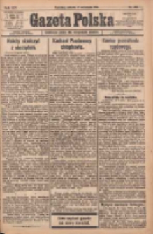 Gazeta Polska: codzienne pismo polsko-katolickie dla wszystkich stanów 1921.09.17 R.25 Nr207