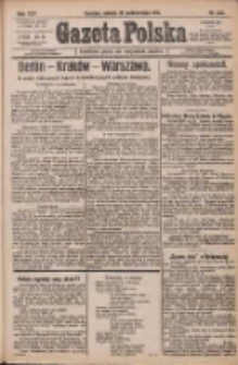 Gazeta Polska: codzienne pismo polsko-katolickie dla wszystkich stanów 1921.10.29 R.25 Nr243