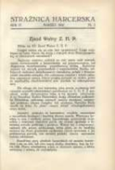 Strażnica Harcerska 1932 marzec R.4 Nr3