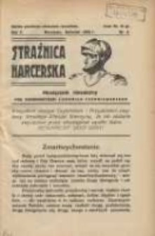 Strażnica Harcerska 1933 kwiecień R.5 Nr4