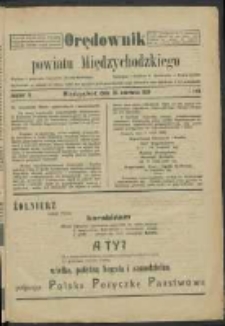 Orędownik Powiatu Międzychodzkiego 26 czerwca 1920 Nr 8