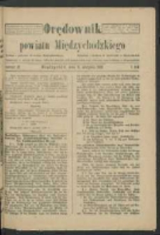 Orędownik Powiatu Międzychodzkiego 11 sierpnia 1920 Nr 21