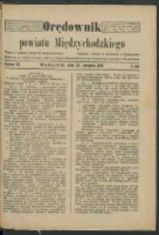Orędownik Powiatu Międzychodzkiego 25 sierpnia 1920 Nr 25
