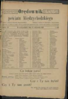 Orędownik Powiatu Międzychodzkiego 8 września 1920 Nr 29