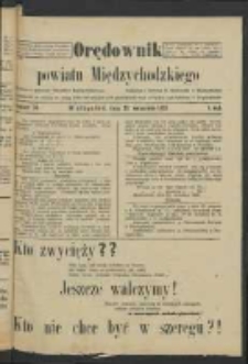 Orędownik Powiatu Międzychodzkiego 25 września 1920 Nr 34