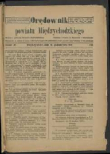 Orędownik Powiatu Międzychodzkiego 13 Października 1920 Nr 39