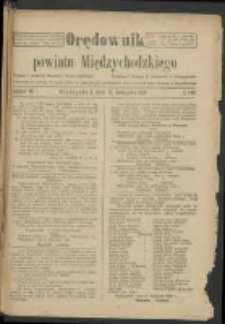 Orędownik Powiatu Międzychodzkiego 17 Listopada 1920 Nr 49