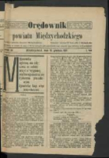 Orędownik Powiatu Międzychodzkiego 18 Grudnia 1920 Nr 58