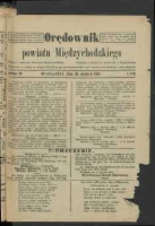 Orędownik Powiatu Międzychodzkiego 29 Grudnia 1920 Nr 60