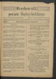 Orędownik Powiatu Międzychodzkiego 18 stycznia 1922 Nr 4