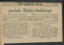 Orędownik Powiatu Międzychodzkiego 8 lutego 1922 Nr 8