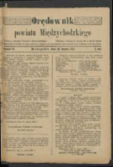 Orędownik Powiatu Międzychodzkiego 18 marca 1922 Nr 19