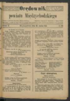 Orędownik Powiatu Międzychodzkiego 29 marca 1922 Nr 21