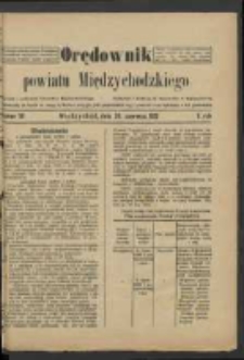 Orędownik Powiatu Międzychodzkiego 28 czerwca 1922 Nr 39