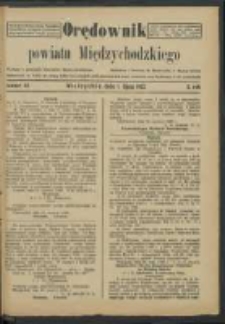 Orędownik Powiatu Międzychodzkiego 1 lipca 1922 Nr 40