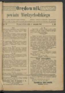 Orędownik Powiatu Międzychodzkiego 2 sierpnia 1922 Nr 47