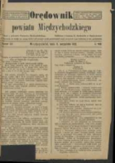 Orędownik Powiatu Międzychodzkiego 9 września 1922 Nr 54