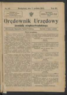 Orędownik Powiatu Międzychodzkiego 7 grudnia 1922 Nr 69
