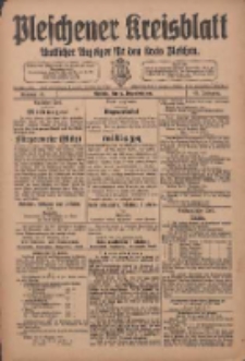 Pleschener Kreisblatt: Amtliches Anzeiger f&uuml;r den Kreis Pleschen 1918.11.23 Jg.66 Nr94
