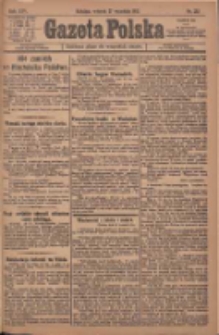 Gazeta Polska: codzienne pismo polsko-katolickie dla wszystkich stanów 1921.09.27 R.25 Nr215