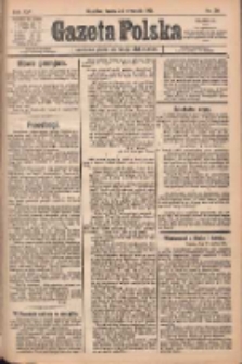 Gazeta Polska: codzienne pismo polsko-katolickie dla wszystkich stanów 1921.09.28 R.25 Nr216