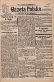 Gazeta Polska: codzienne pismo polsko-katolickie dla wszystkich stanów 1921.10.20 R.25 Nr235