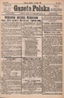 Gazeta Polska: codzienne pismo polsko-katolickie dla wszystkich stanów 1921.12.03 R.25 Nr269