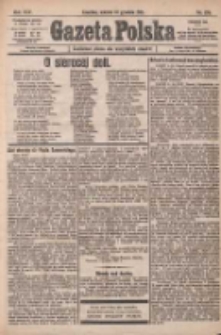 Gazeta Polska: codzienne pismo polsko-katolickie dla wszystkich stanów 1921.12.10 R.25 Nr274