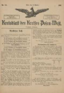 Kreisblatt des Kreises Posen-West 1918.10.16 Jg.30 Nr80