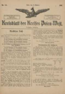 Kreisblatt des Kreises Posen-West 1918.10.16 Jg.30 Nr80