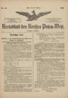 Kreisblatt des Kreises Posen-West 1918.10.23 Jg.30 Nr82