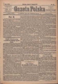 Gazeta Polska: codzienne pismo polsko-katolickie dla wszystkich stanów 1922.02.07 R.26 Nr30