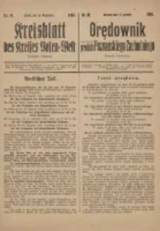 Kreisblatt des Kreises Posen-West=Orędownik powiatu Poznańskiego-Zachodniego 1918.12.11 Jg.30 Nr91
