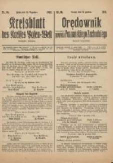 Kreisblatt des Kreises Posen-West=Orędownik powiatu Poznańskiego-Zachodniego 1918.12.24 Jg.30 Nr94