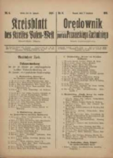 Kreisblatt des Kreises Posen-West=Orędownik powiatu Poznańskiego-Zachodniego 1919.01.15 Jg.31 Nr6
