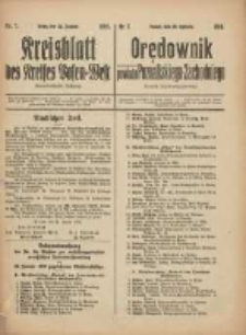 Kreisblatt des Kreises Posen-West=Orędownik powiatu Poznańskiego-Zachodniego 1919.01.23 Jg.31 Nr7